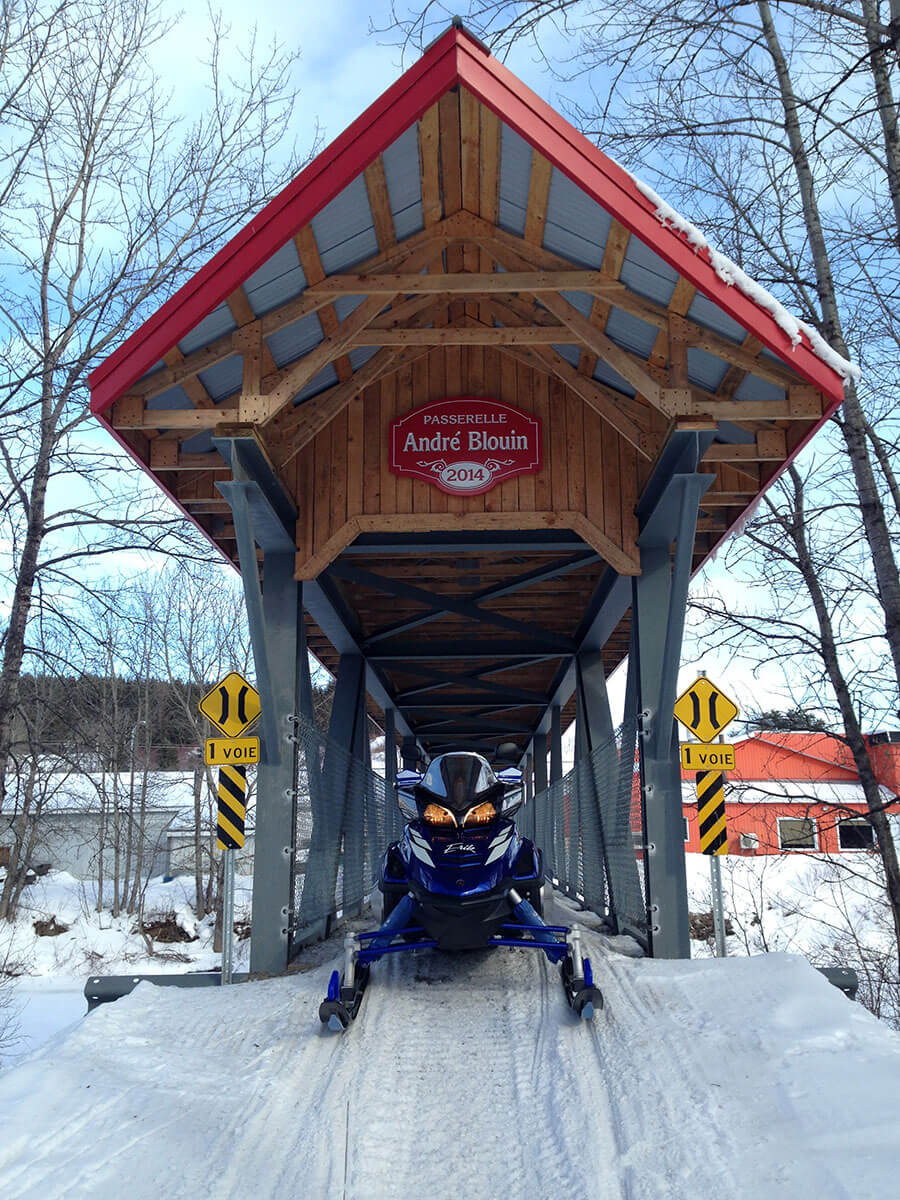 Passerelle André-Blouin à Amqui