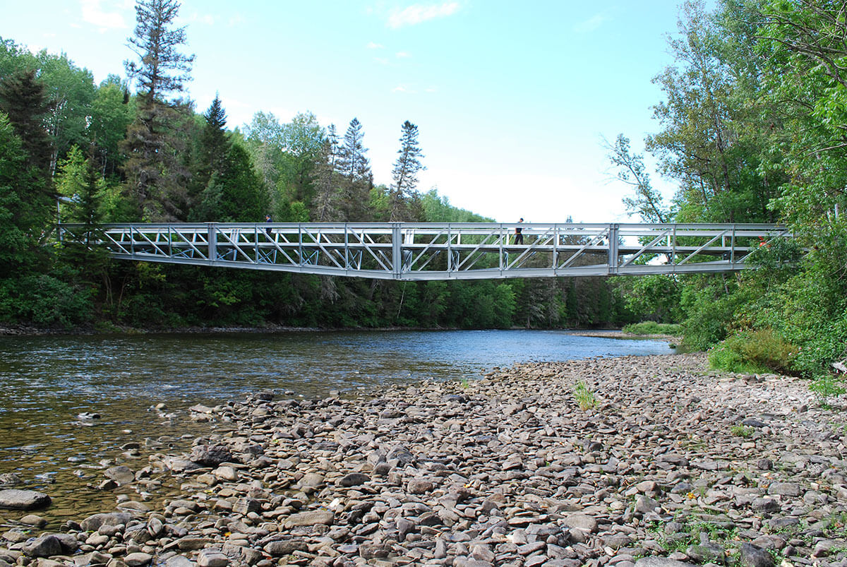 Passerelle Ville-de-Causapscal à Causapscal